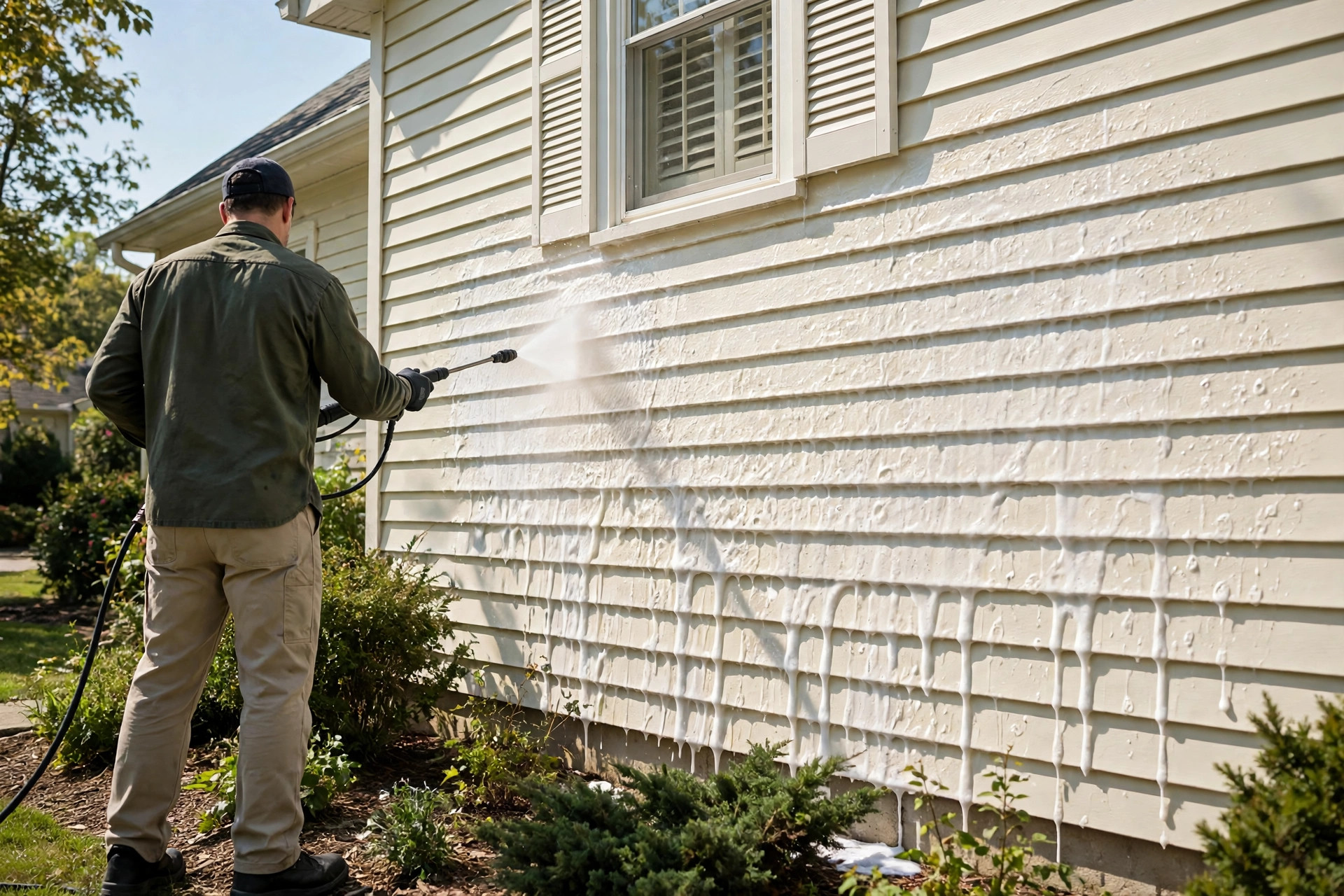 Pressure Washing vs. Soft Washing Your Siding
