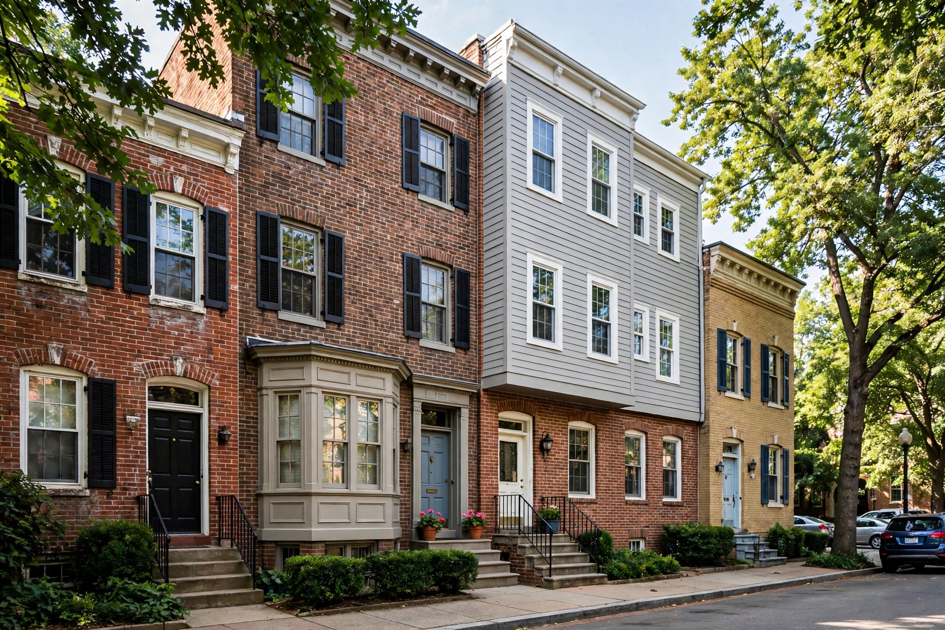 Siding Options for DC Rowhouses